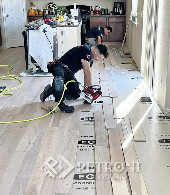 Floor installation Petroni Flooring