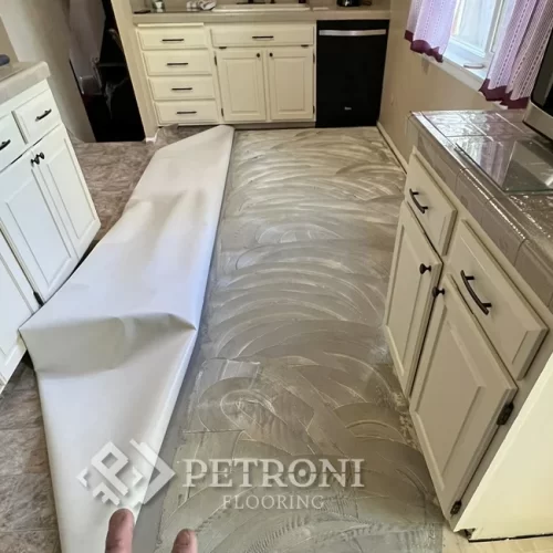 Vinyl Sheet Installation Petroni Flooring